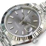 Rolex Datejust 41 126334 Slate Dial Fluted Bezel Jubilee bracelet 2026 Brand New Unworn full set with box and papers available at Calibre24 Luxury Watches Perth Australia