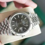 Rolex Datejust 41 126334 Slate Dial Fluted Bezel Jubilee bracelet 2026 Brand New Unworn full set with box and papers available at Calibre24 Luxury Watches Perth Australia