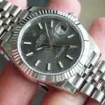 Rolex Datejust 41 126334 Slate Dial Fluted Bezel Jubilee bracelet 2026 Brand New Unworn full set with box and papers available at Calibre24 Luxury Watches Perth Australia