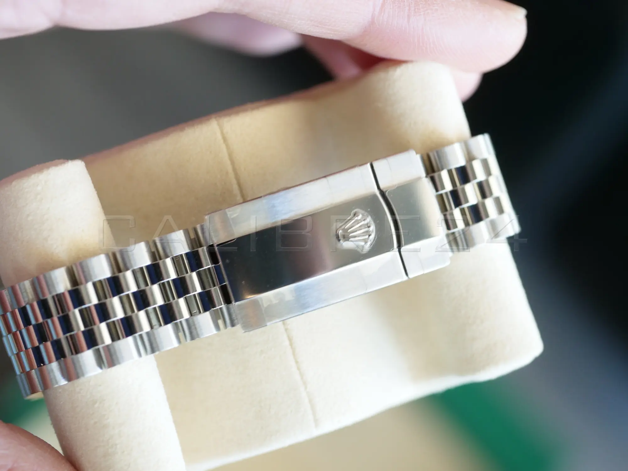 Rolex Datejust 41 Mint Green 126300 Dmooth Bezel Jubilee Bracelet 2026 Brand New Unworn 2025 full set with box and papers available at Calibre24 Luxury Watches Perth Australia