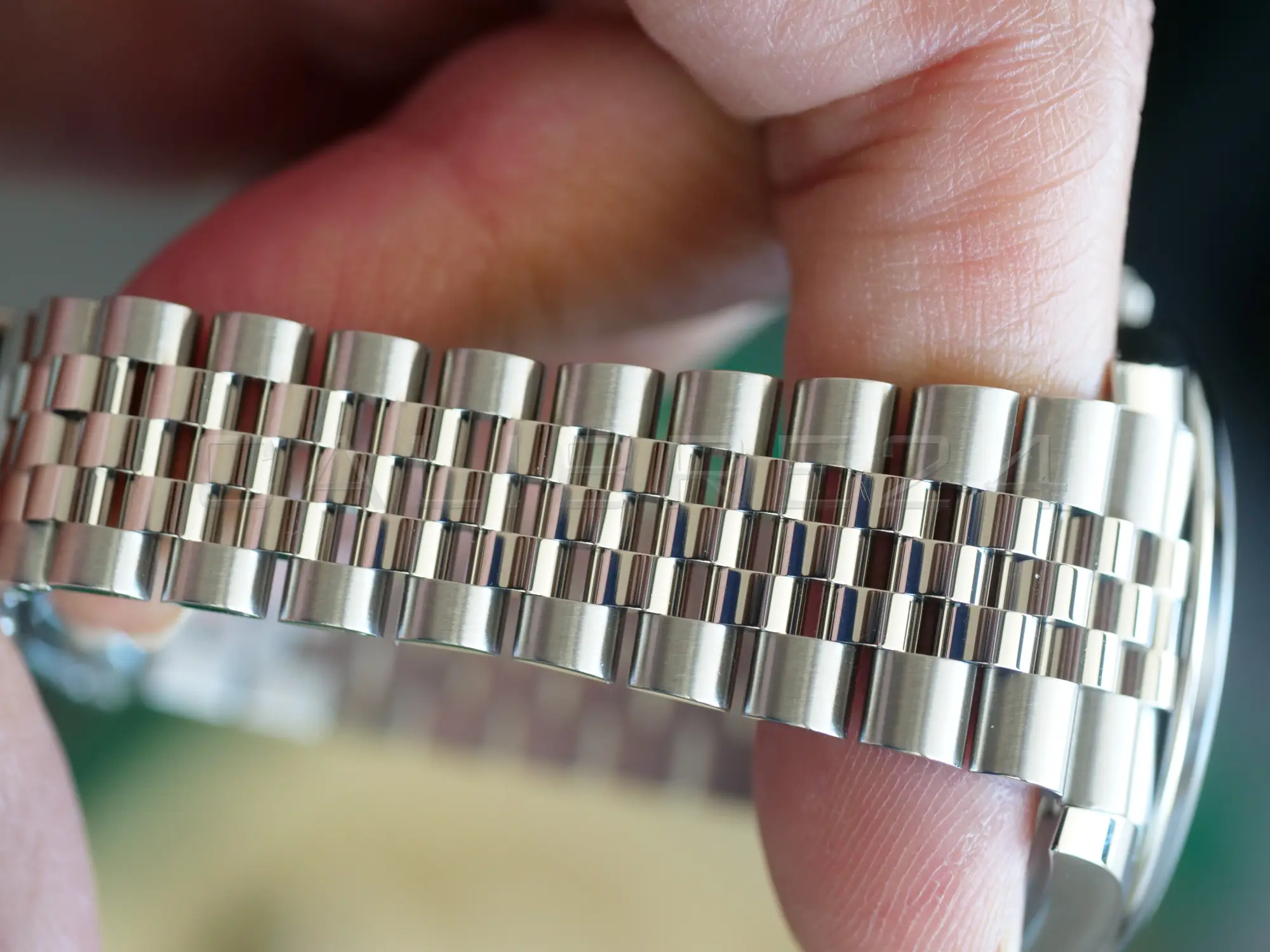 Rolex Datejust 41 Mint Green 126300 Dmooth Bezel Jubilee Bracelet 2026 Brand New Unworn 2025 full set with box and papers available at Calibre24 Luxury Watches Perth Australia