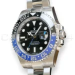 Rolex GMT-Master II Batman 126710BLNR Oyster bracelet 2023 black blue bezel front dial