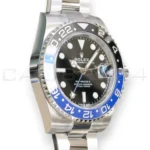 Rolex GMT-Master II Batman 126710BLNR Oyster bracelet 2023 black blue bezel front dial