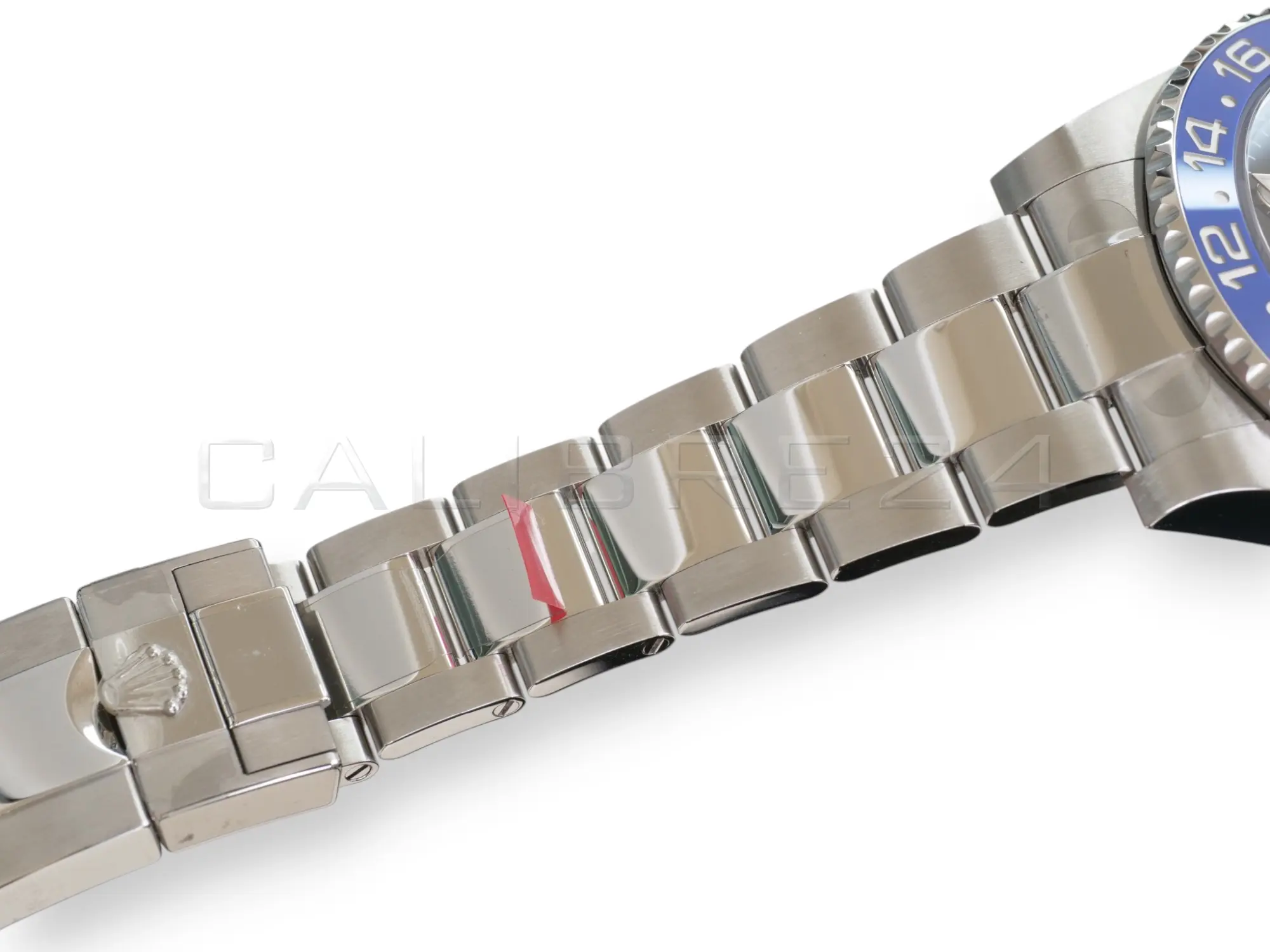 Rolex GMT-Master II Oyster bracelet Oysterlock Easylink clasp three-link brushed polished