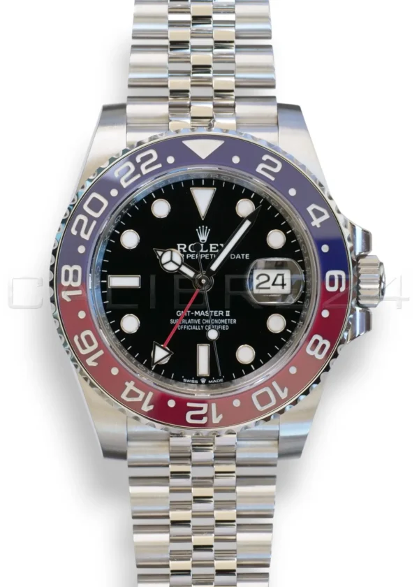 Rolex GMT Master II Pepsi Rolex GMT Master II 126710BLRO Pepsi Brand New 2025 unworn full set with box and papers available at Calibre24 Luxury Watches Perth Australia
