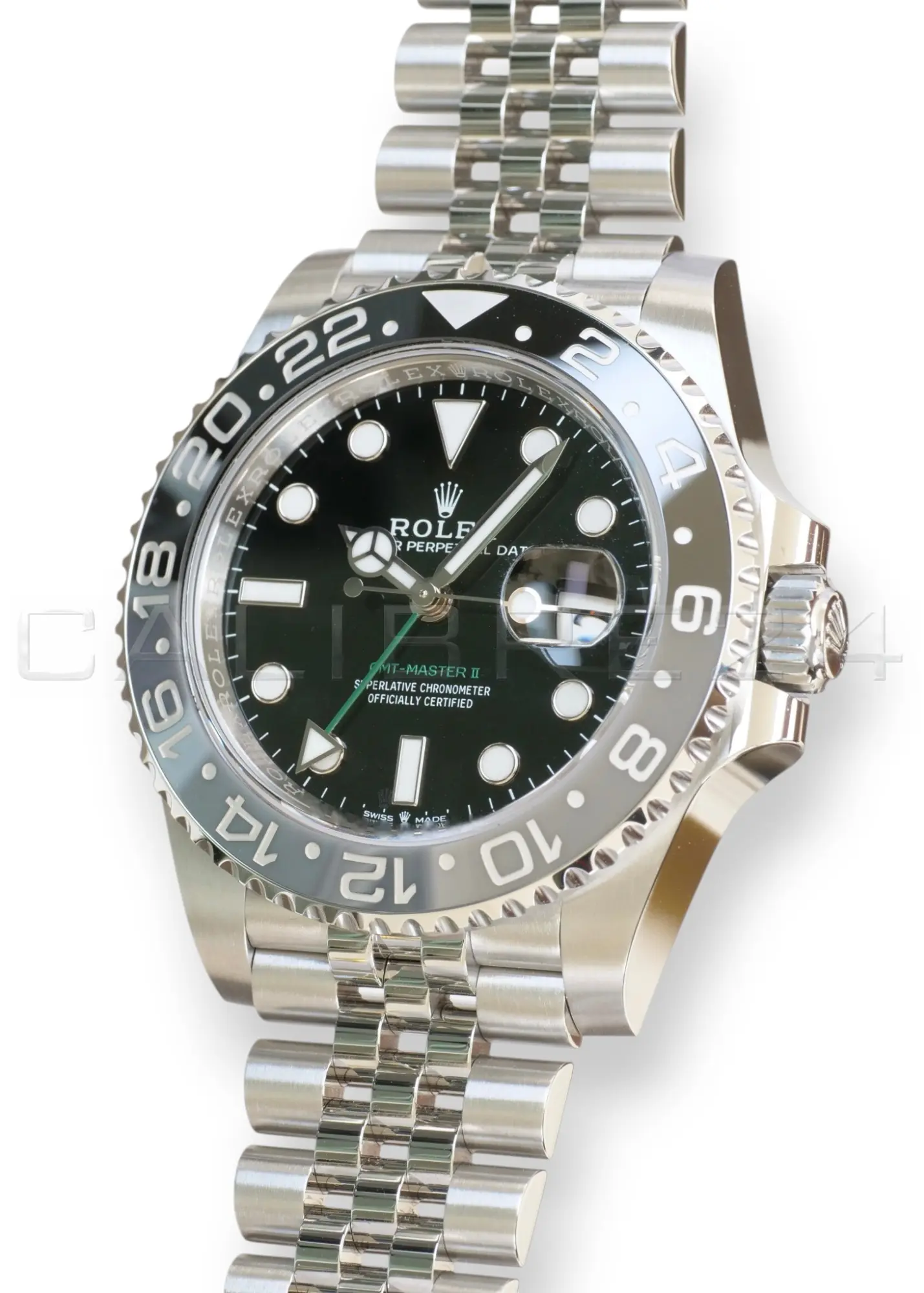 Rolex GMT Master II 126710GRNR Bruce Wayne 2025 Brand New Unworn full set with box and papers available at Calibre24 Luxury Watches Perth Australia
