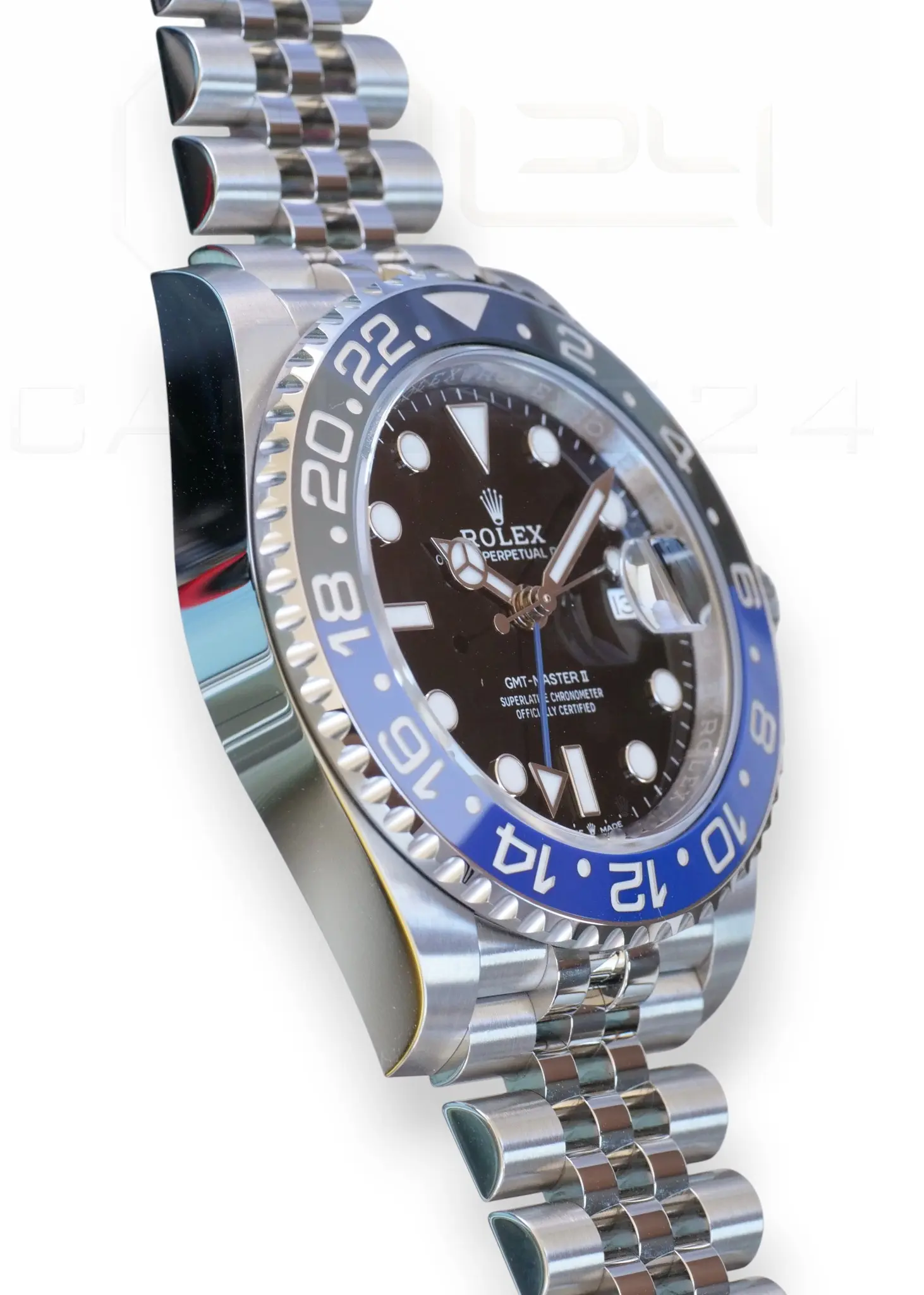 Rolex GMT Master II Batgirl 126710BLNR Factory Sttickered Brand New 2025 full set with box and papers for sale at Calibre24 Luxury Watches Perth Australia