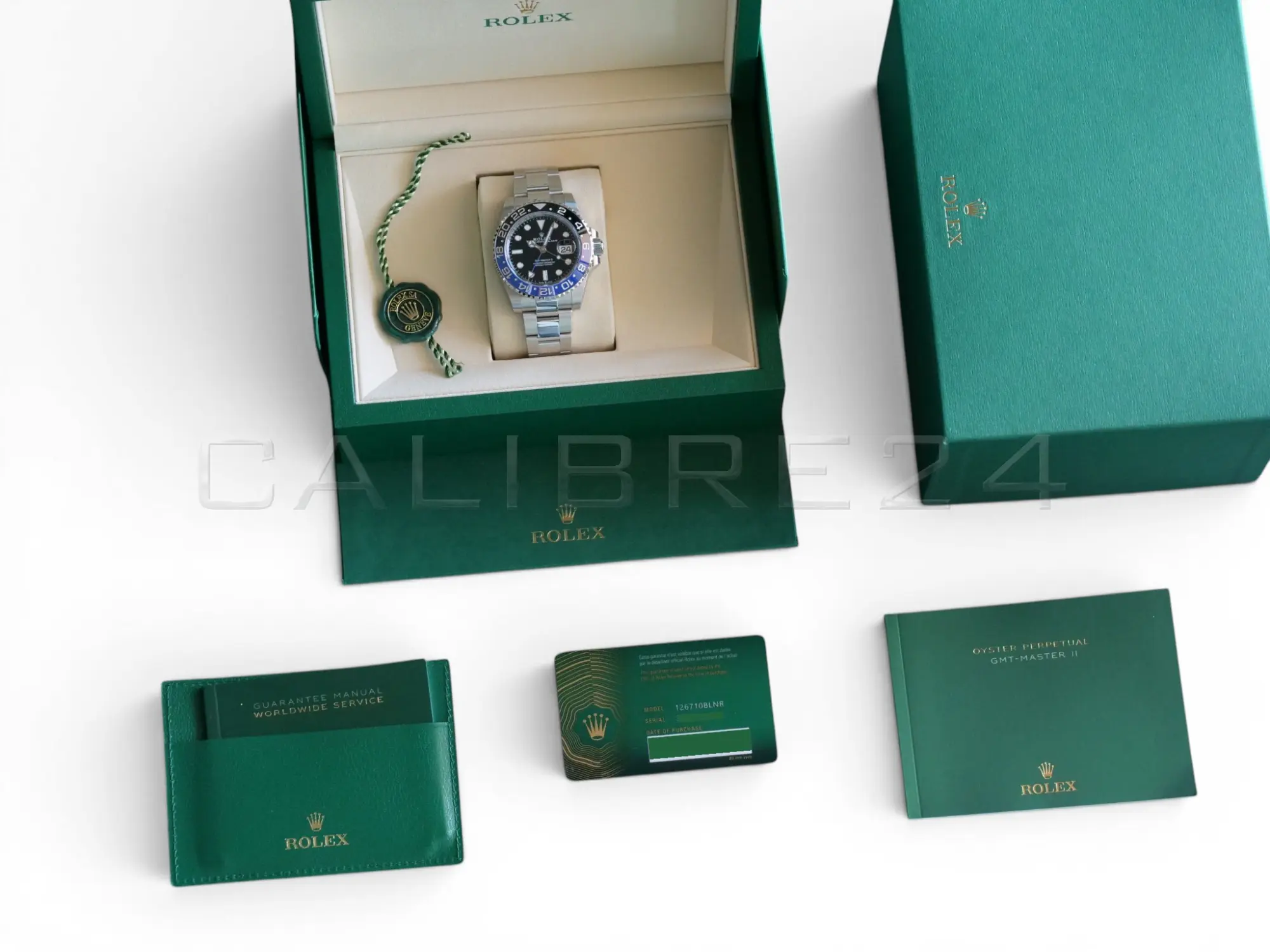 Rolex GMT Master II Batman 126710BLNR Fresh 2026 Brand New Full set with Box and Papers for sale at Calibre24 Perth Australia 18