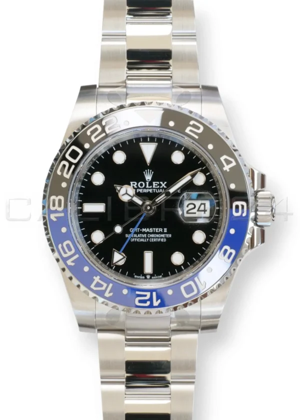 ROLEX GMT MASTER II BATMAN 126710BLNR OYSTER BRACELET
