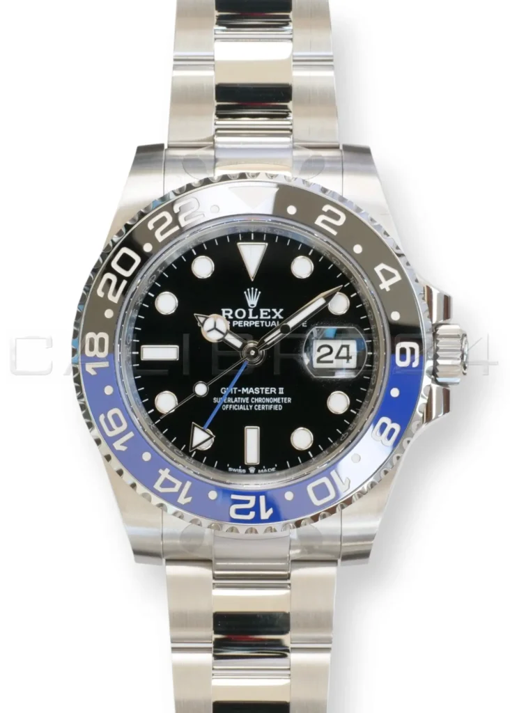 Rolex GMT Master II Batman 126710BLNR Oyster Bracelett Full Set with box and papers for sale at Calibre24 Luxury Watches Perth Australia A 16