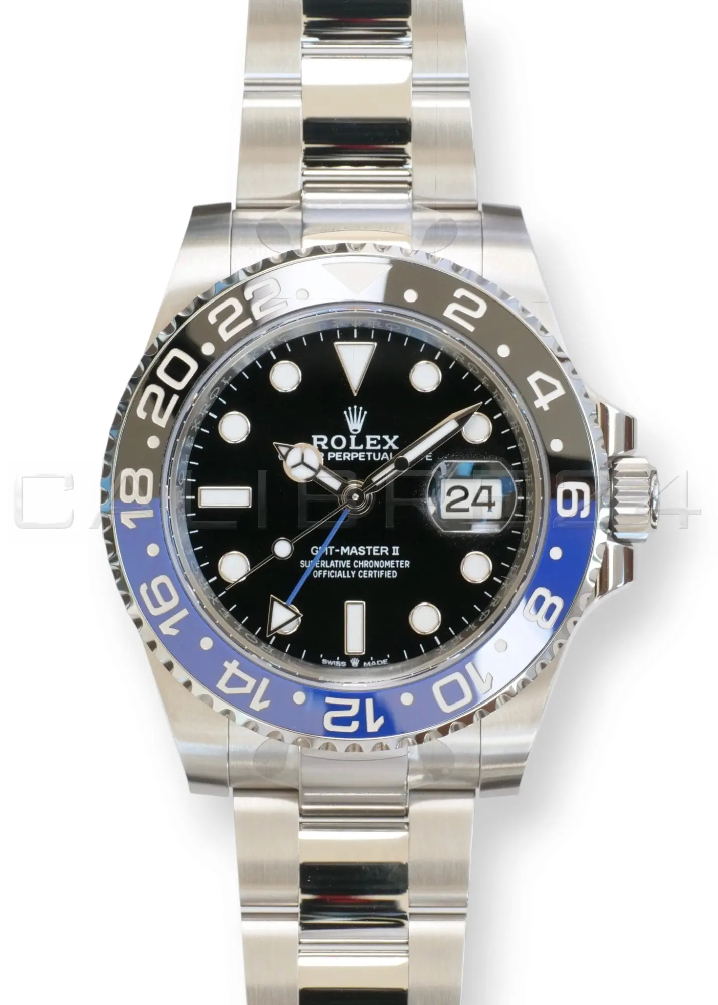 ROLEX GMT MASTER II BATMAN 126710BLNR OYSTER BRACELET