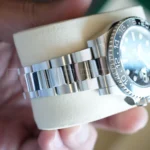 Rolex GMT-Master II Bruce Wayne 126710GRNR grey black Cerachrom bezel Oyster bracelet 2025 brand new front