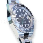 Rolex GMT-Master II Bruce Wayne 126710GRNR grey black Cerachrom bezel Oyster bracelet 2025 brand new front