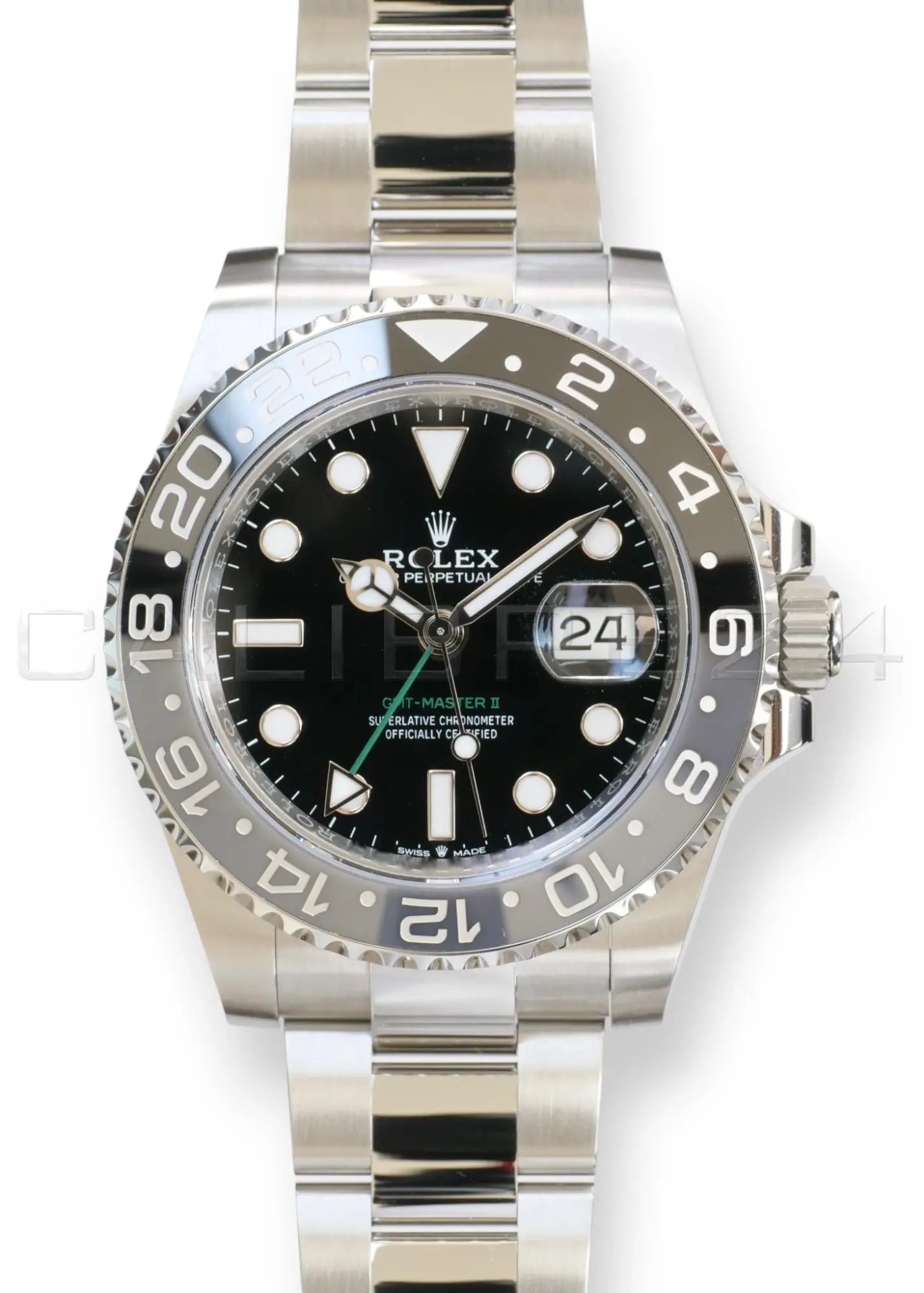 ROLEX BRUCE WAYNE GMT MASTER II GREY BEZEL 126710GRNR