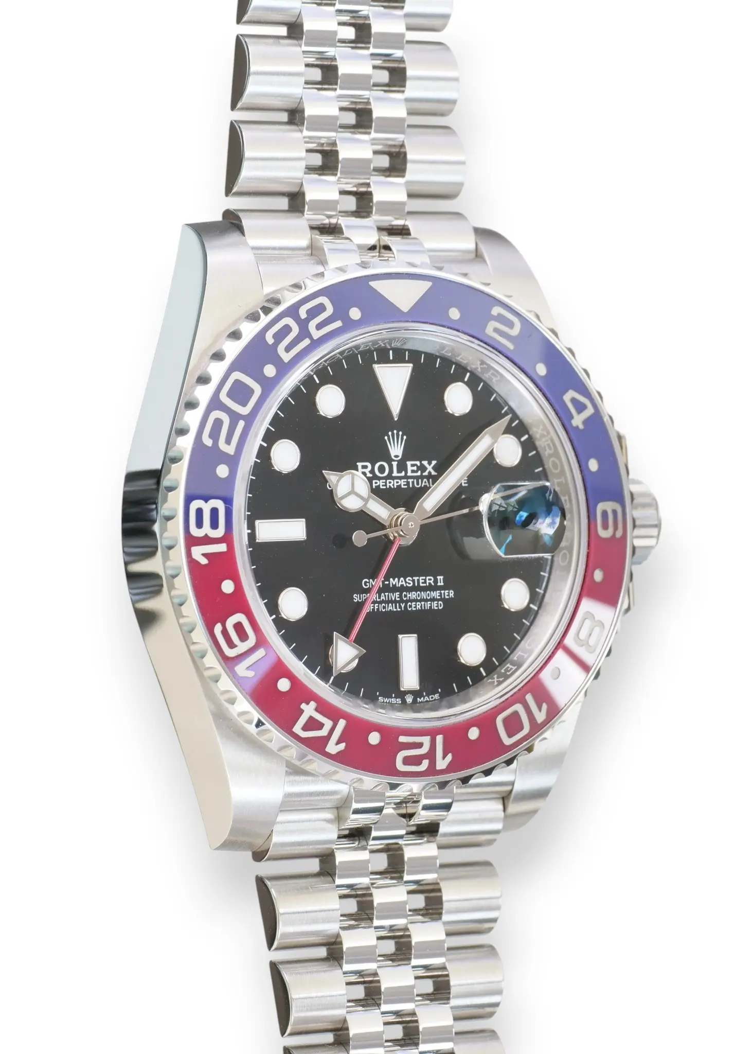 Rolex GMT Master II Pepsi 126710BLRO Brand New 2025 full set with box and papers for sale at Calibre24 Luxury Watches Perth Australia