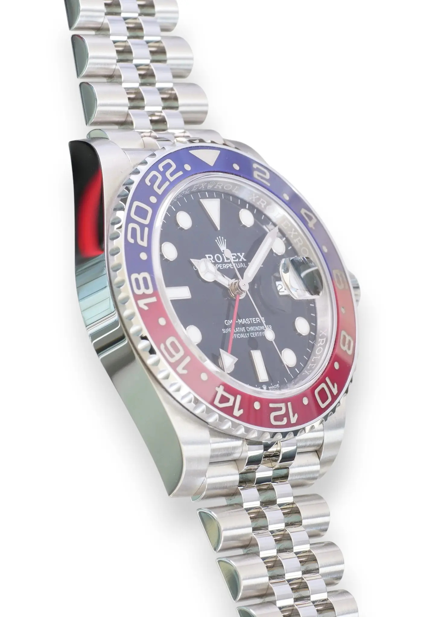Rolex GMT Master II Pepsi 126710BLRO Brand New 2025 full set with box and papers for sale at Calibre24 Luxury Watches Perth Australia