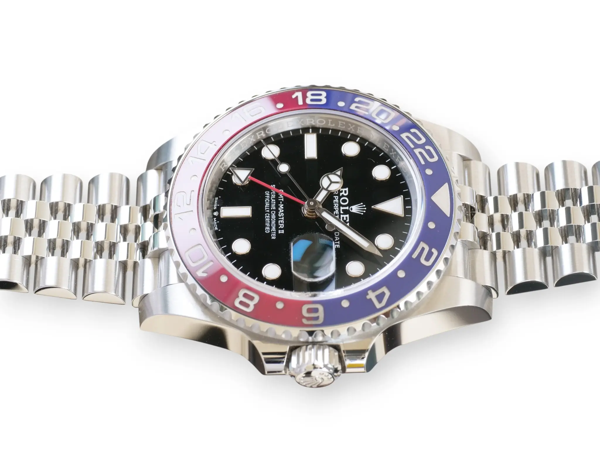 Rolex GMT Master II Pepsi 126710BLRO Brand New 2025 full set with box and papers for sale at Calibre24 Luxury Watches Perth Australia