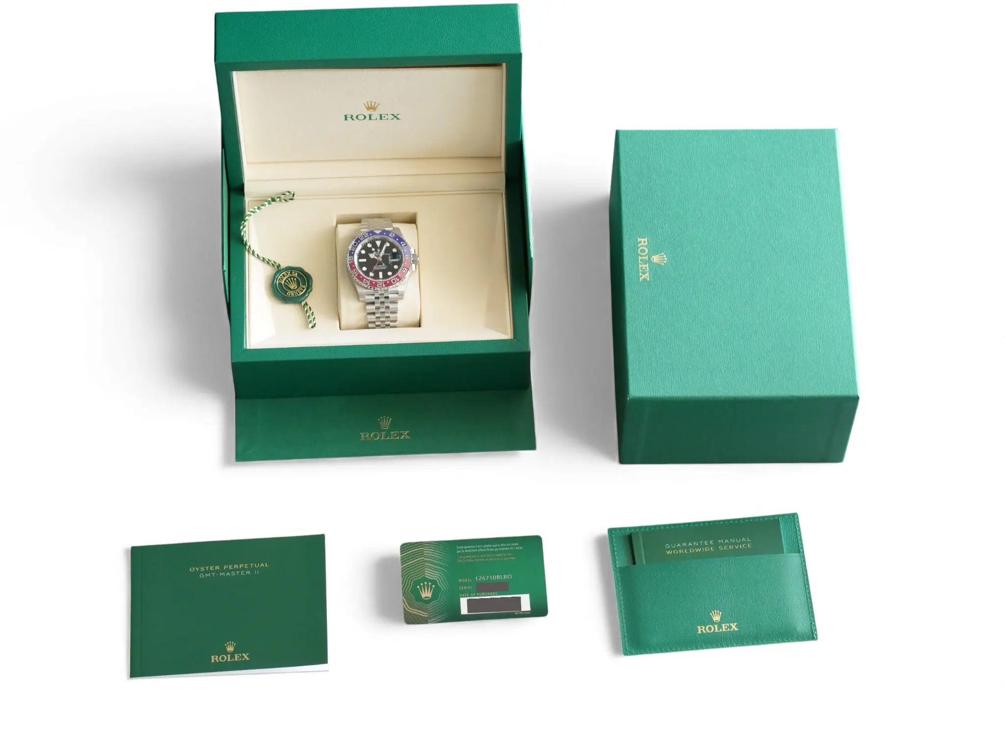 Rolex GMT Master II Pepsi 126710BLRO Brand New 2025 full set with box and papers for sale at Calibre24 Luxury Watches Perth Australia