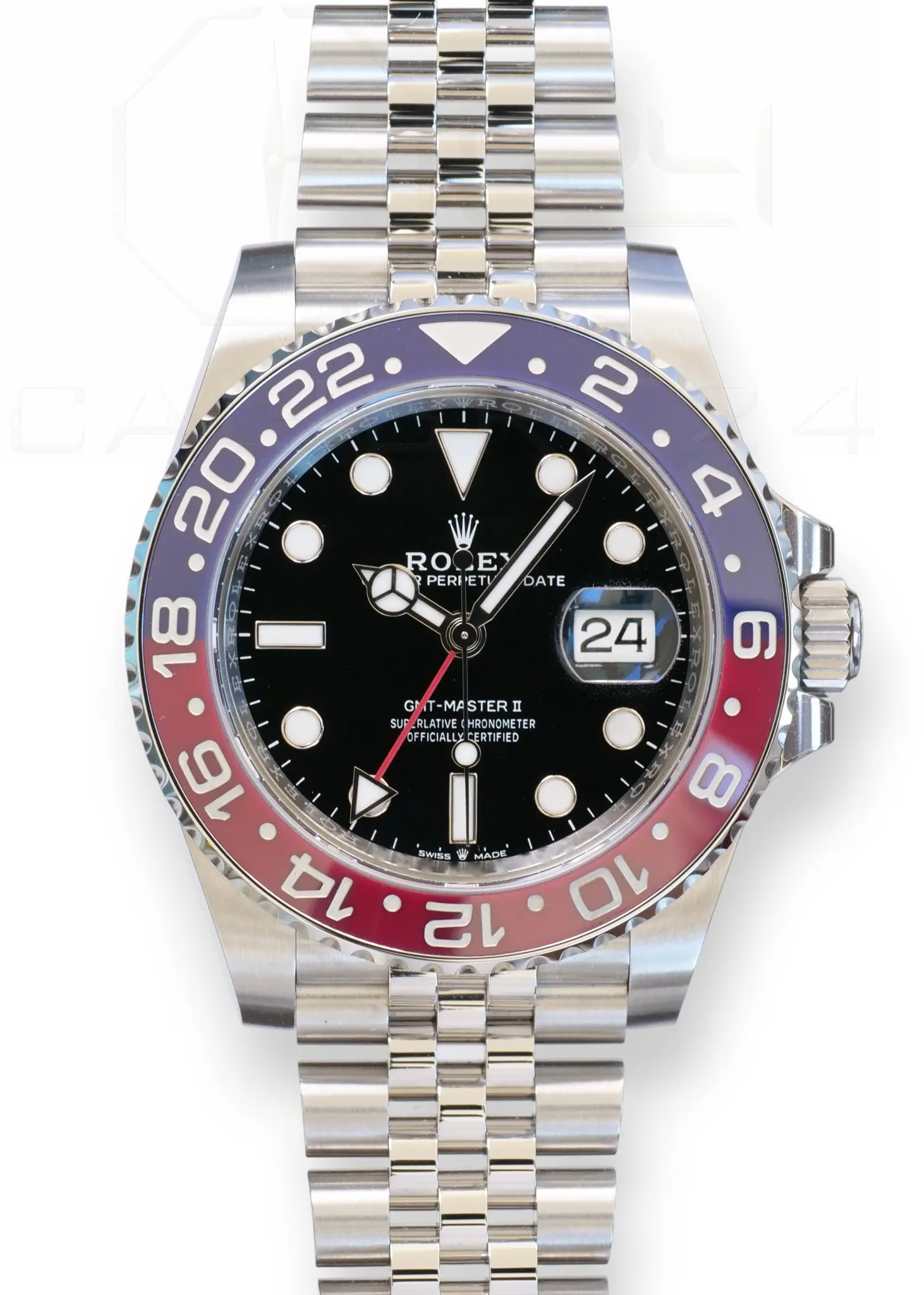 Rolex GMT Master II Pepsi 126710BLRO Rolex GMT Master II Pepsi 126710BLRO Jubilee Bracelet Brand New Unworn 2024 full set with box and papers for sale at Calibre24 Luxury Watches Perth Australia