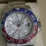 Rolex GMT Master II Pepsi Meteorite Dial Mint like New condition with white and green tags 2025 full set with box and papers available at Calibre24 Luxury Watches Perth Australia