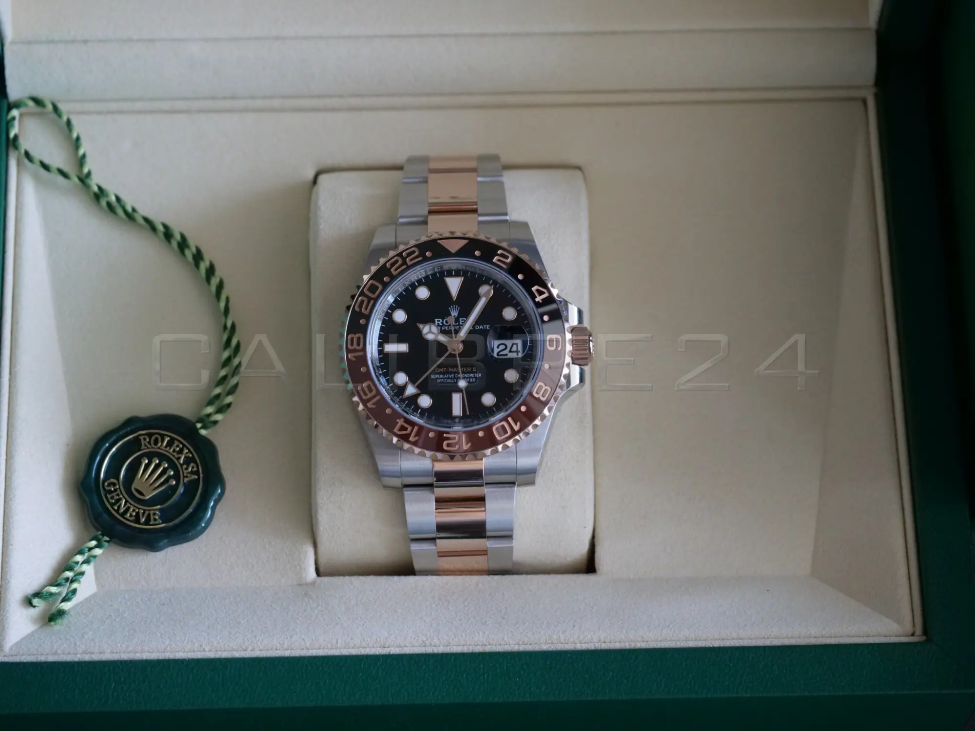 Rolex GMT Master II Rootbeer 126711CHNR Oyster Brand New 2026 Full set with Box and Papers for sale at Calibre24 Perth Australia