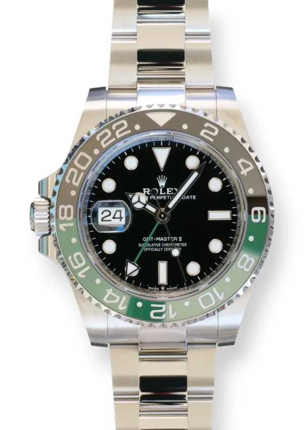 Rolex GMT Master-II Lefty Sprite Rolex GMT Master II Sprite 126720VTNR Oyster 2025 Mint Condition full set with box and papers for sale at Calibre24 Luxury Watches Perth Australia