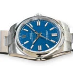 Rolex OP41134300 Med Blue Dial Brand New 2025 full set with Box and Papers available for sale at calibre24 Perth Australia