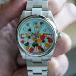 Rolex Oyster Perpetual 41 Celebration Dial NOS Brand New Full set with Box and Papers for sale at Calibre24 Perth Australia