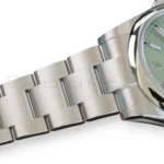 Rolex Oyster Perpetual 41 Pistachio Dial 134300 Smooth Bezel Oyster Bracelet Brand New 2026 full set with box and papers available at Calibre24 Luxury Watches Perth Australia