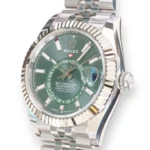 Rolex Sky Dweller 336934 mint green 2025 full set with box and papers for sale at Calibre24 Luxury Watches Perth Australia
