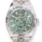 Rolex Sky-dweller mint green dial