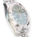 Rolex Sky Dweller 336934 mint green 2025 full set with box and papers for sale at Calibre24 Luxury Watches Perth Australia
