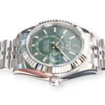 Rolex Sky Dweller 336934 mint green 2025 full set with box and papers for sale at Calibre24 Luxury Watches Perth Australia