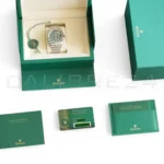Rolex Sky Dweller Mint Green Dial 336934 Fluted Bezel Jubilee Bracelet Brand New 2026 full set with box and papers available at Calibre24 Luxury Watches Perth Australia