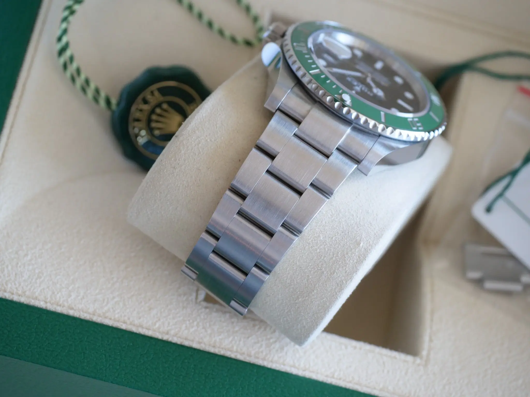 Rolex Submariner 126610LV Starbucks 2022 full set with box and papers for sale at Calibre24 Luxury Watches Perth Australia
