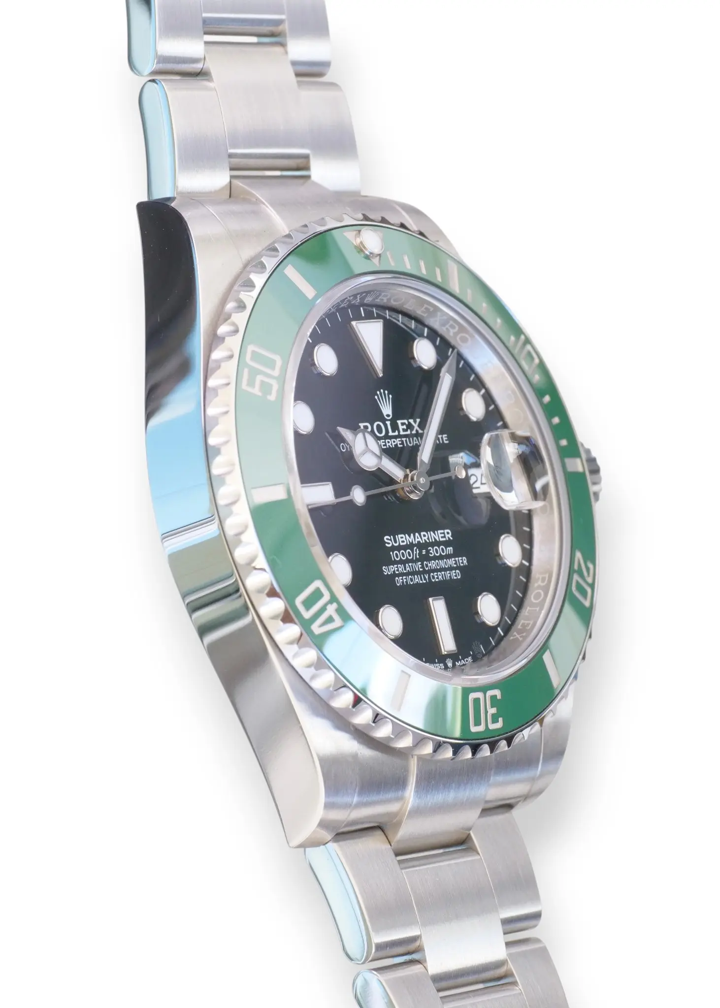 Rolex Submariner 126610LV Starbucks 2022 full set with box and papers for sale at Calibre24 Luxury Watches Perth Australia