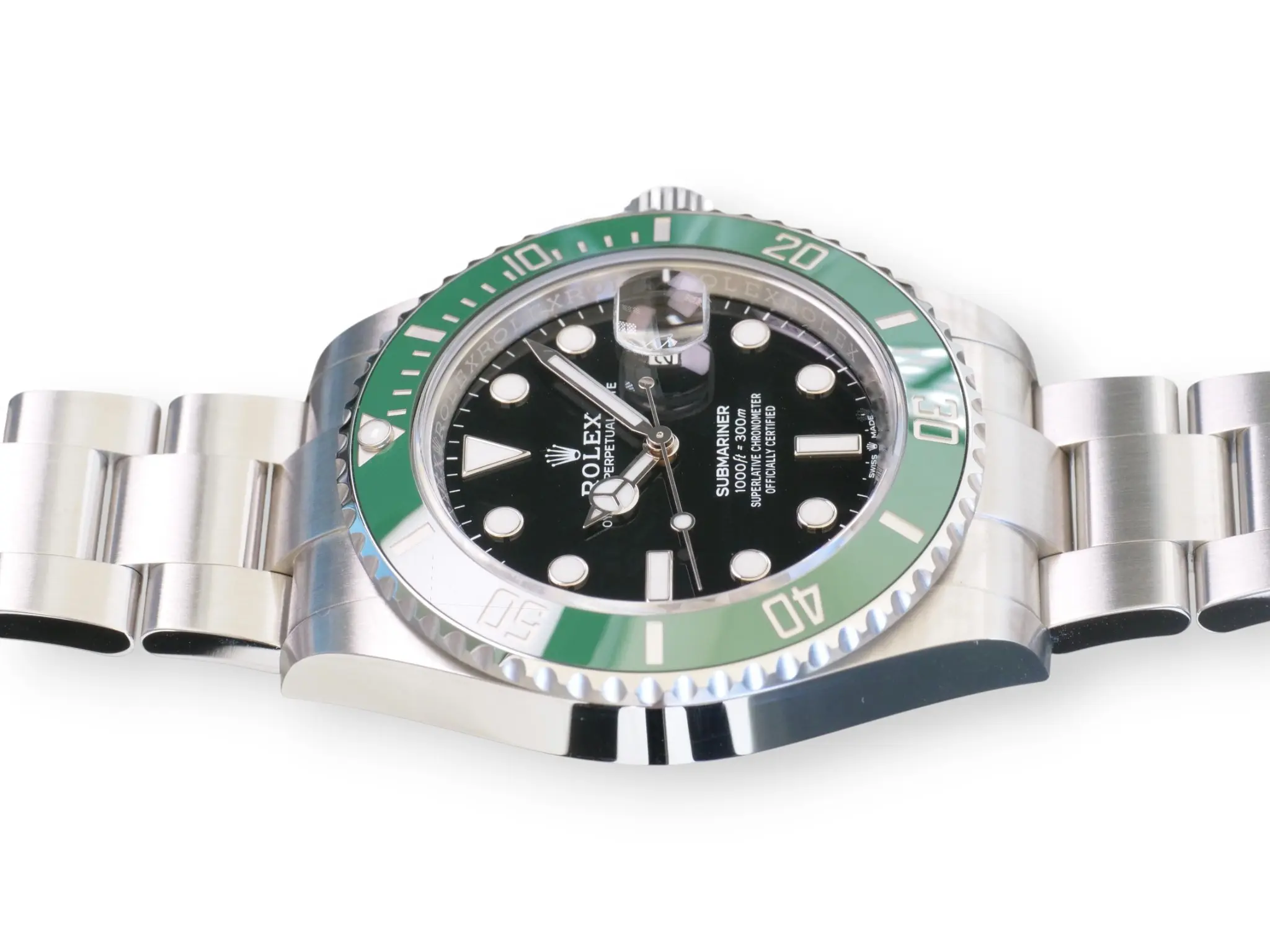 Rolex Submariner 126610LV Starbucks 2022 full set with box and papers for sale at Calibre24 Luxury Watches Perth Australia