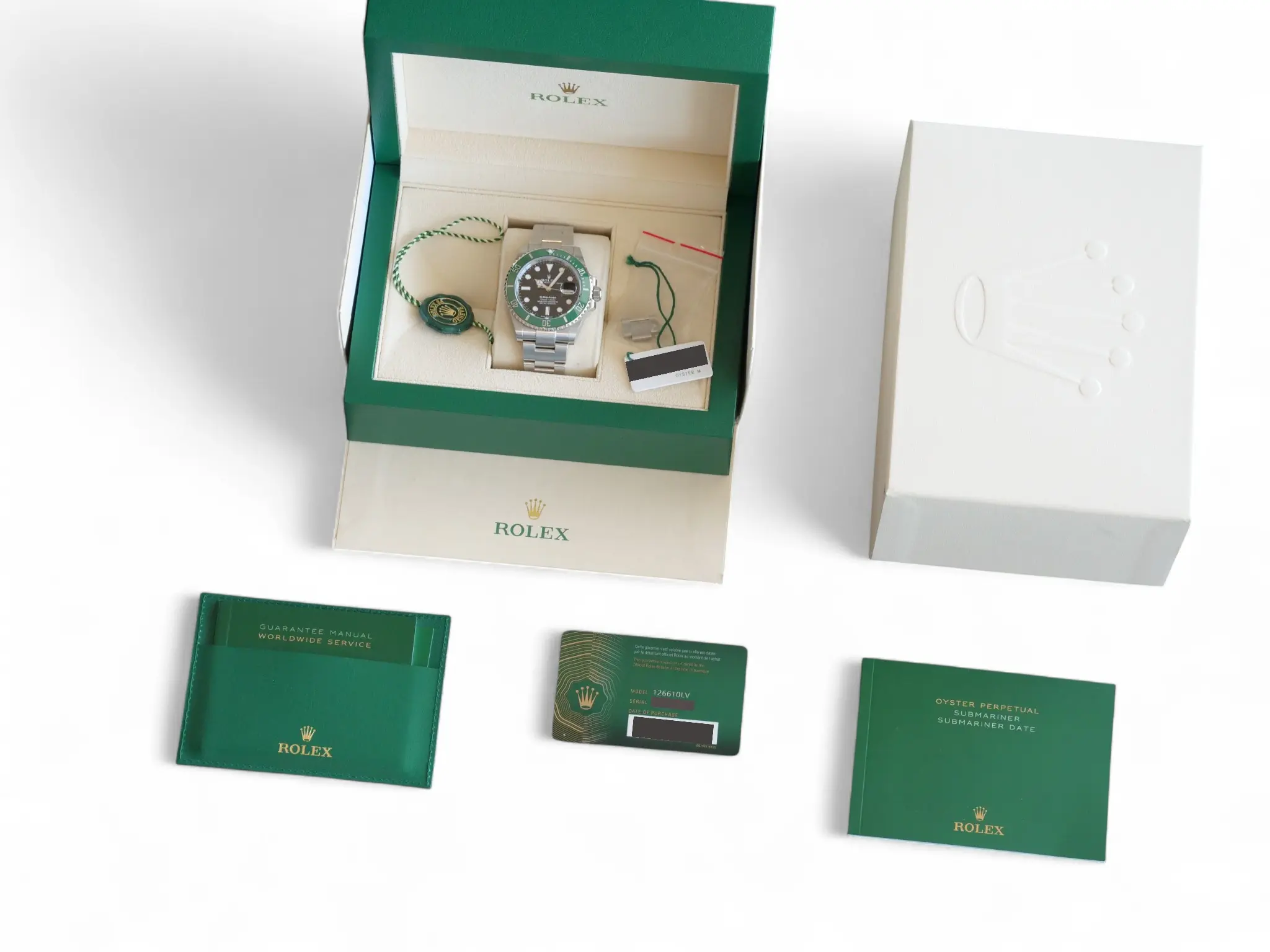 Rolex Submariner 126610LV Starbucks 2022 full set with box and papers for sale at Calibre24 Luxury Watches Perth Australia