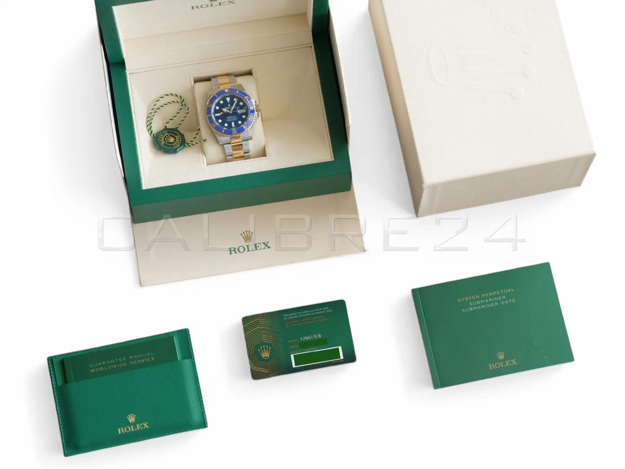 Rolex Submariner 41 Bluesy 126613LB Excellent Condition 2023 full set with box and papers available at Calibre24 Luxury Watches Perth Australia