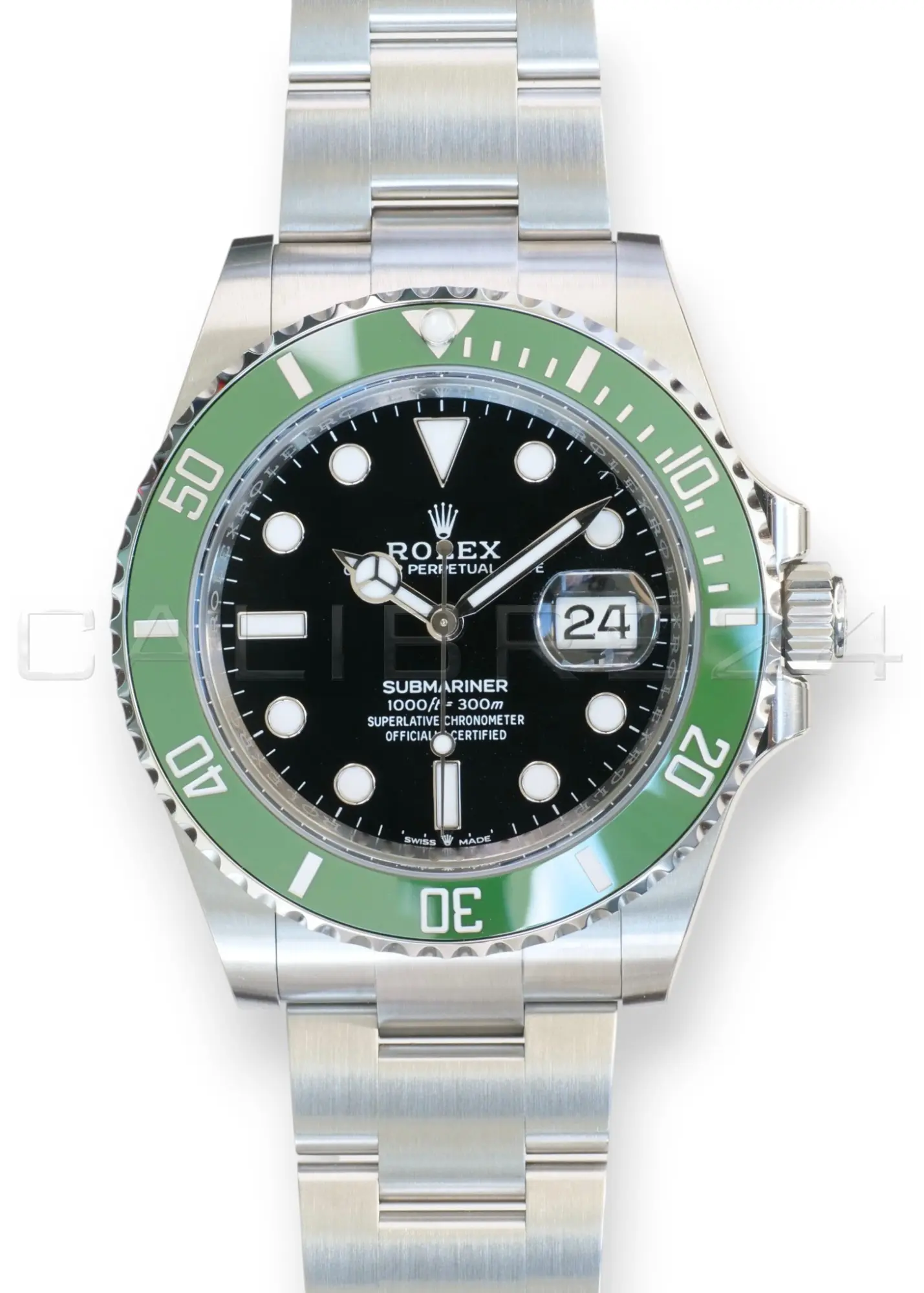 ROLEX SUBMARINER DATE 41 STARBUCKS GREEN BEZEL 126610LV