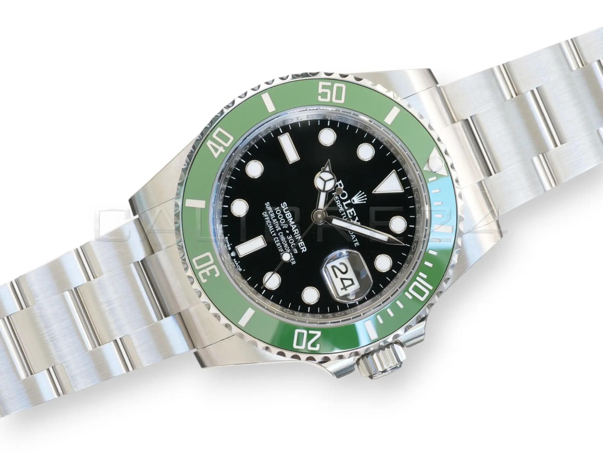 Rolex Submariner 41 Starbucks 126610LV Green Bezel Brand New 2026 Full set with Box and Papers for sale at Calibre24 Perth Australia