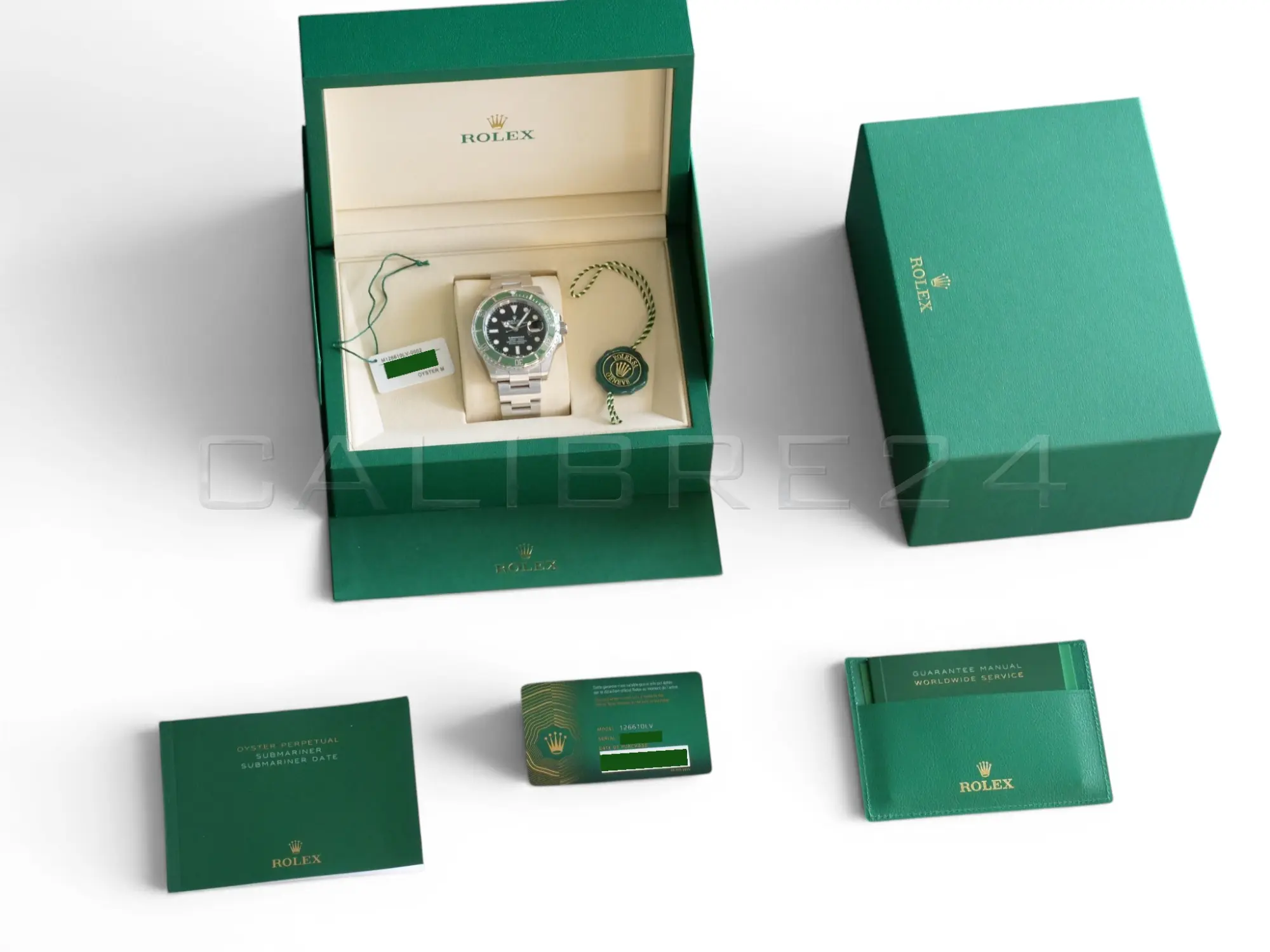 Rolex Submariner 41 Starbucks 126610LV Green Bezel Brand New 2026 Full set with Box and Papers for sale at Calibre24 Perth Australia