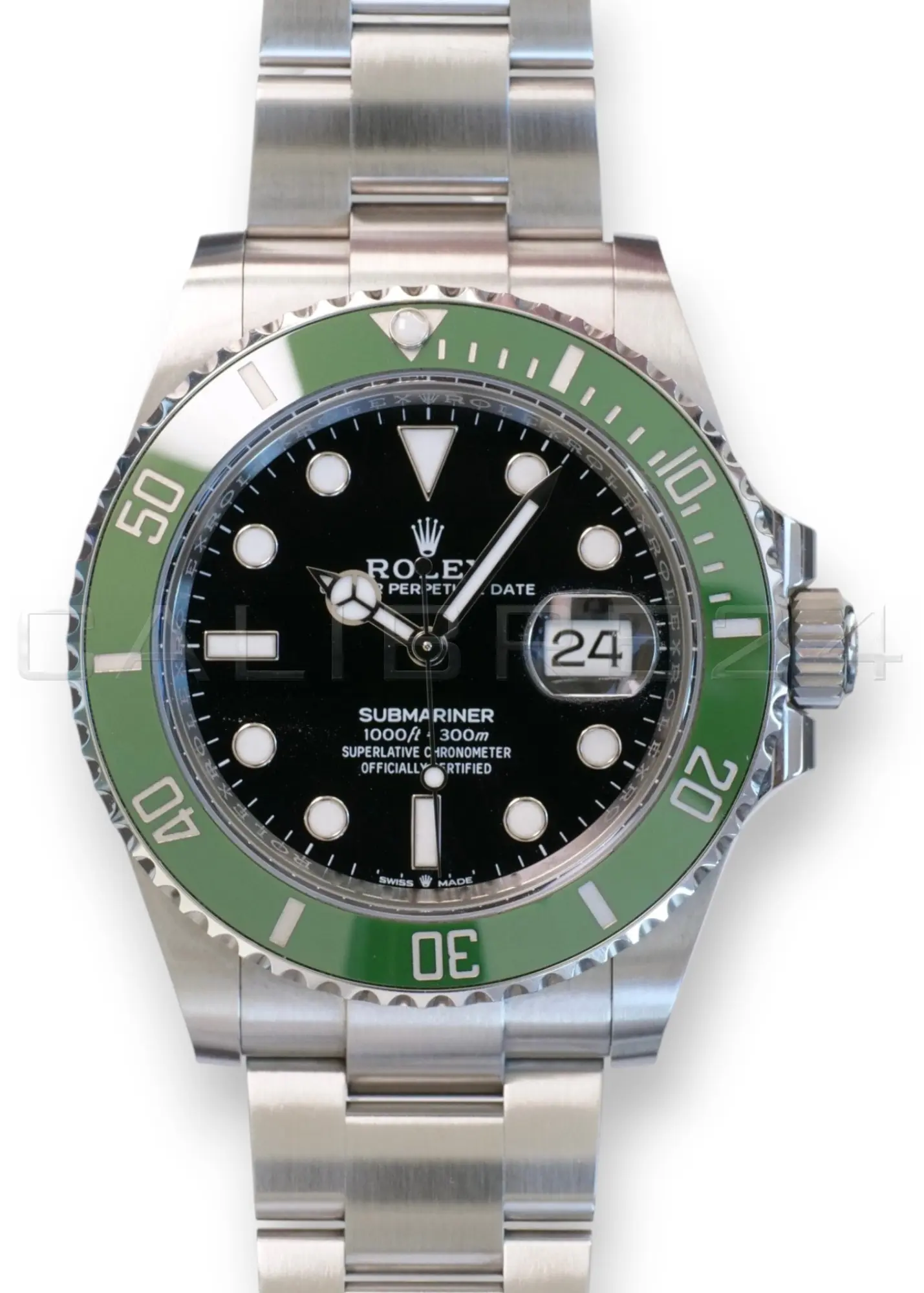 ROLEX SUBMARINER DATE 41 STARBUCKS GREEN BEZEL 126610LV