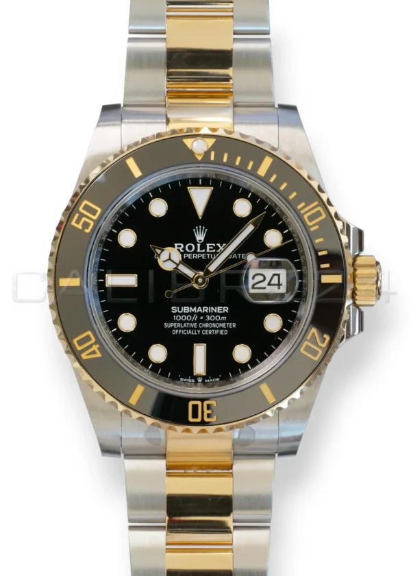 Rolex Submariner 41 Blacksy 126613LN Rolex Submariner Blacksy 126613LN two tone Yellow Gold Oyster Steel 2020 Excellent Condition full set with box and papers available at Calibre24 Luxury Watches Perth Australia