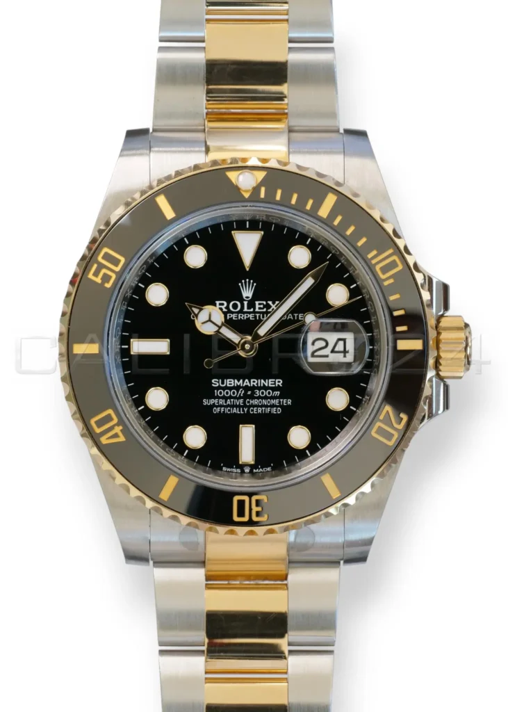 Rolex Submariner 41 Blacksy 126613LN Rolex Submariner Blacksy 126613LN two tone Yellow Gold Oyster Steel 2020 Excellent Condition full set with box and papers available at Calibre24 Luxury Watches Perth Australia