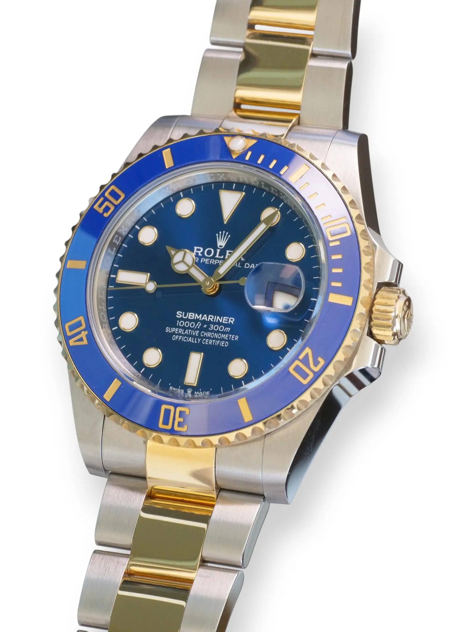 Rolex Submariner Bluesy 126613LB Oyster 2023 Mint Condition full set with box and papers for sale at Calibre24 Luxury Watches Perth Australia