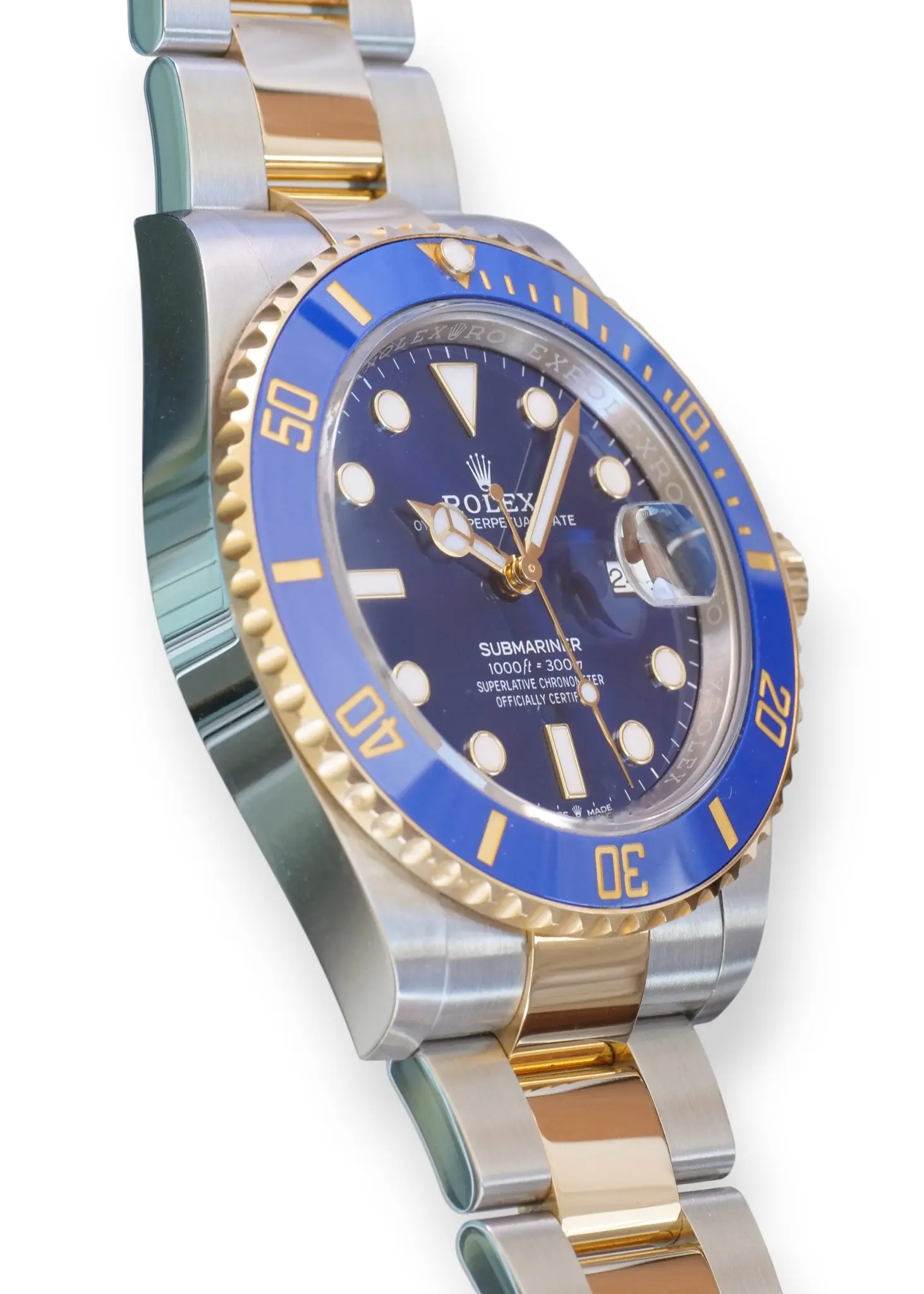 Rolex Submariner Bluesy 126613LB Oyster 2023 Mint Condition full set with box and papers for sale at Calibre24 Luxury Watches Perth Australia
