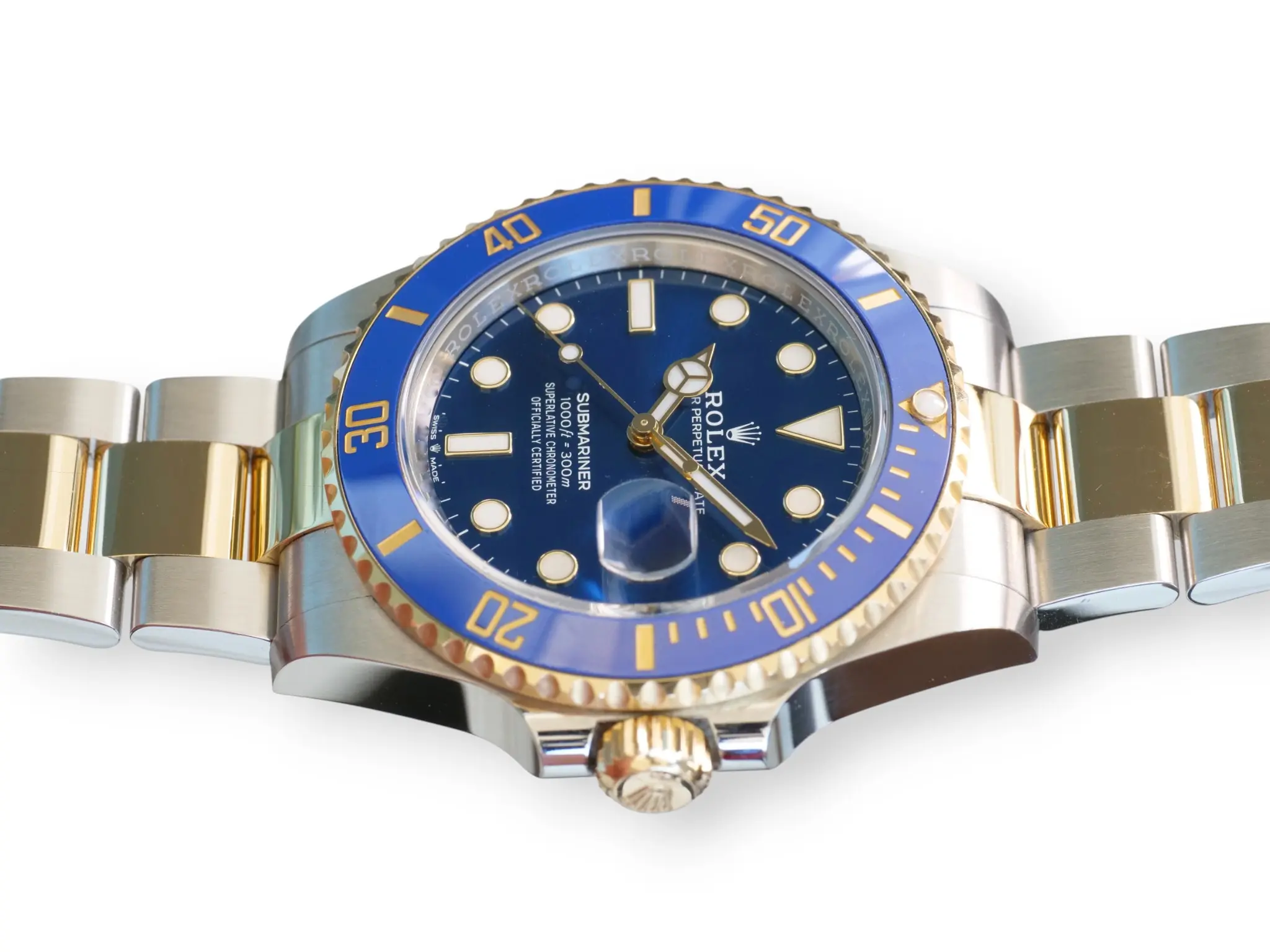 Rolex Submariner Bluesy 126613LB Oyster 2023 Mint Condition full set with box and papers for sale at Calibre24 Luxury Watches Perth Australia