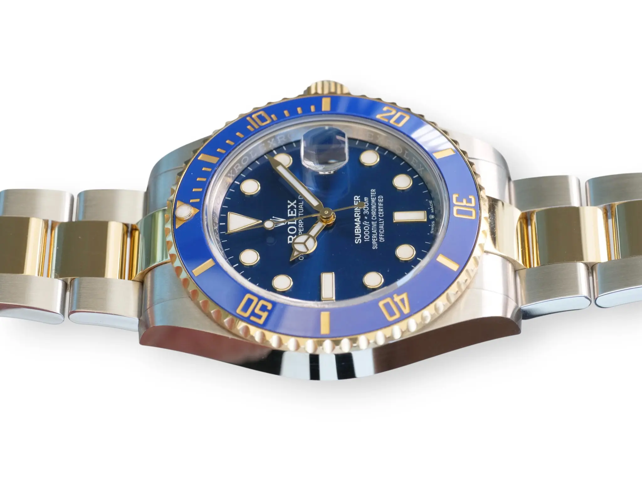 Rolex Submariner Bluesy 126613LB Oyster 2023 Mint Condition full set with box and papers for sale at Calibre24 Luxury Watches Perth Australia