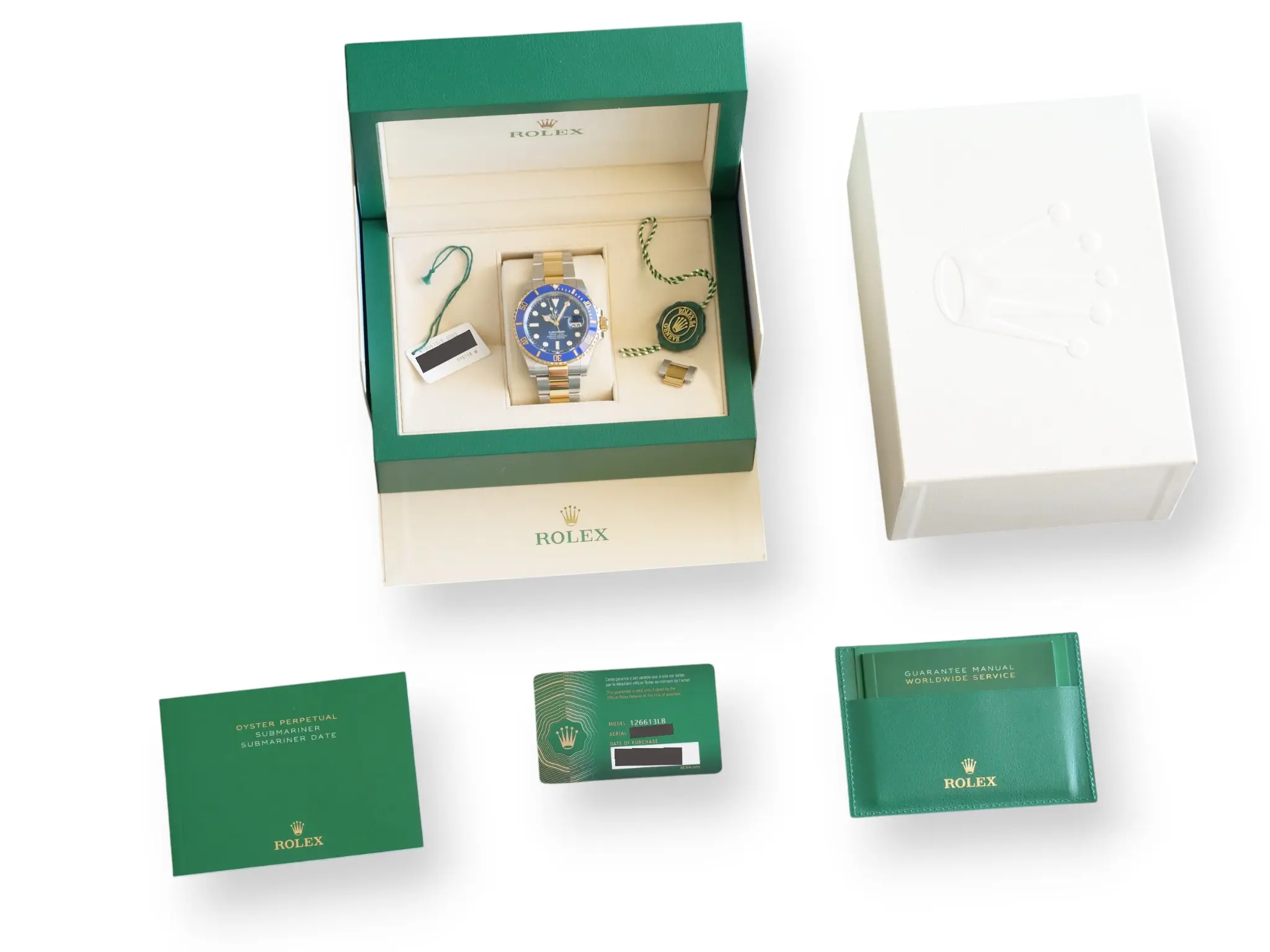 Rolex Submariner Bluesy 126613LB Oyster 2023 Mint Condition full set with box and papers for sale at Calibre24 Luxury Watches Perth Australia